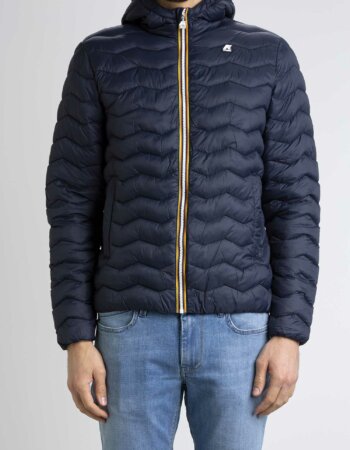 K-WAY-GIUBBINO JACK ECO WARM-KWK6121HW BLUE