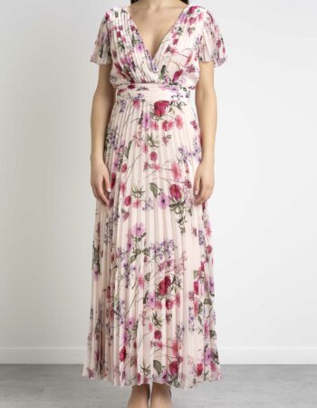 LIU JO-ABITO PLISSETTATO-LJCA3232T8885 ROMANTIC
