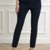 LIU JO-PANTALONE DONNA-LJCA4201T2200 BLUMARINO