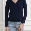 LIU JO-ECS MAGLIA CHIUSA ML-LJMA4073MS49I MISTERY