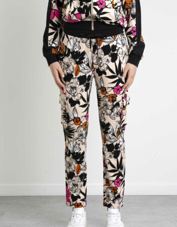 LIU JO-PANTALONE JERSEY-LJTA3069J6182 PEARL