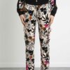 LIU JO-PANTALONE JERSEY-LJTA3069J6182 PEARL