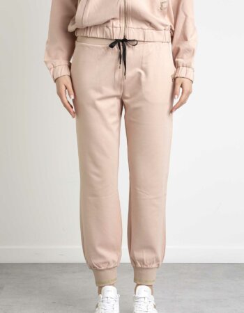LIU JO-PANTALONE JERSEY-LJTA3112J6182 NUDE