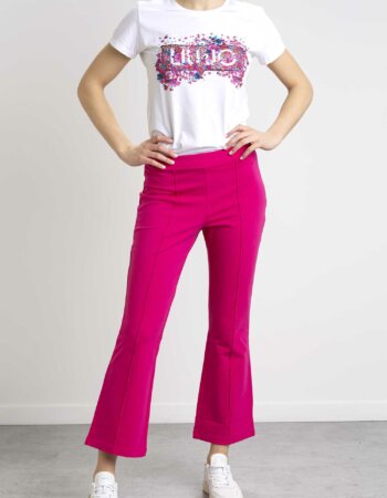 LIU JO-ECS PANTALONE FELPA-LJTA3145F0090 PINK