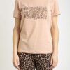 LIU JO-T/SHIRT M/C-LJTA3182J5003 NUDE