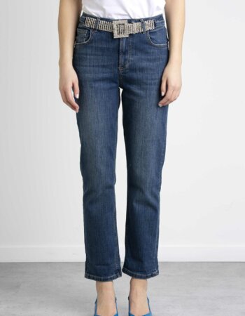LIU JO-PANT. STRAIGHT FIT HW-LJUA3019D4391 DENIM