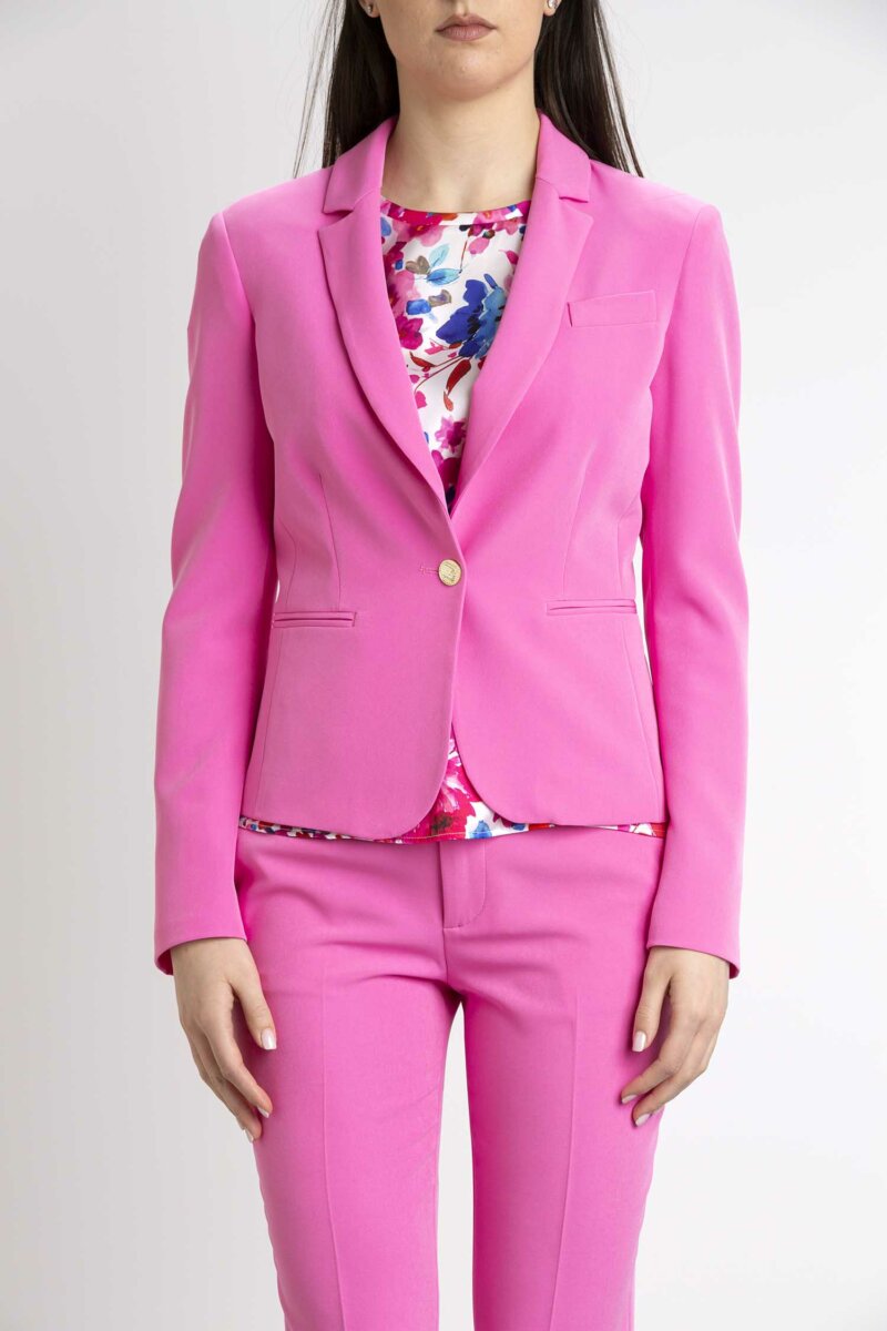 LIU JO-GIACCA CORTA LUXURY-LJWA3438T7896 PINK