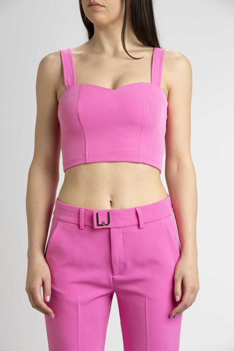 LIU JO-TOP-LJWA3470T7896 PINK 40