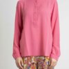 MARELLA-CAMICIA COLLO COREANA-MACALIA FUXIA