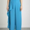 MARELLA-PANTALONE CON VOLANT-MACIRCOLO TURCHESE