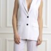 MARELLA-GIACCA SMANICATA-MAPALK BIANCO