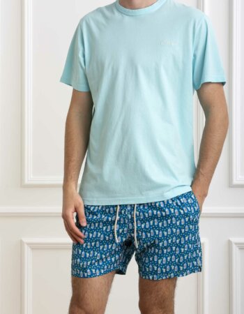 MC2 SAINT BARTH-T-SHIRT DOVER-MC2DOV0001 AZZURRO