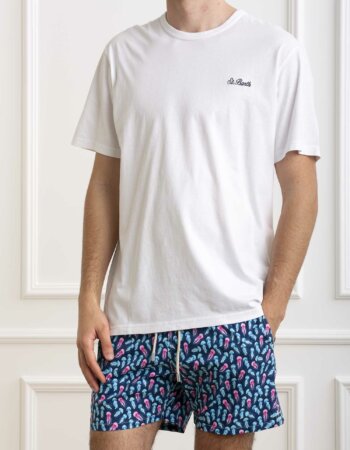 MC2 SAINT BARTH-T-SHIRT DOVER-MC2DOV0001 BIANCO