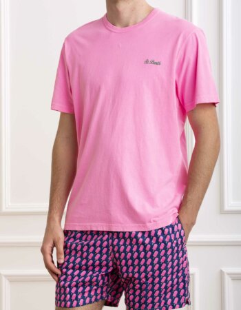 MC2 SAINT BARTH-T-SHIRT DOVER-MC2DOV0001 FUXIA