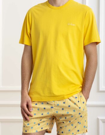 MC2 SAINT BARTH-T-SHIRT DOVER-MC2DOV0001 GIALLO