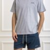 MC2 SAINT BARTH-T-SHIRT DOVER-MC2DOV0001 GRIGIO
