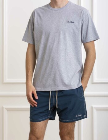 MC2 SAINT BARTH-T-SHIRT DOVER-MC2DOV0001 GRIGIO