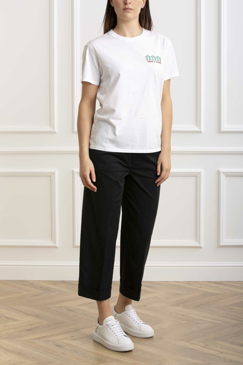 MC2 SAINT BARTH-T-SHIRT EMILIE VADO A FORTE-MC2EMI000105773F BIANCO