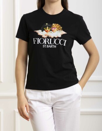 MC2 SAINT BARTH-T-SHIRT FIORUCCI-MC2EMI0001FIORUCCI NERO
