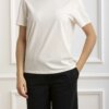 MC2 SAINT BARTH-T-SHIRT BASIC-MC2EMI0001P24 PANNA