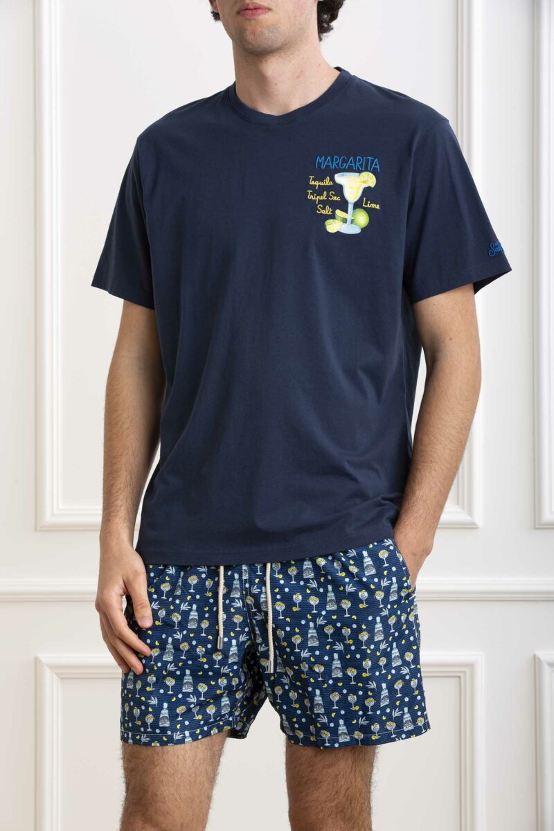 MC2 SAINT BARTH-T-SHIRT MARGARITA-MC2TSHM00103559F BLU S