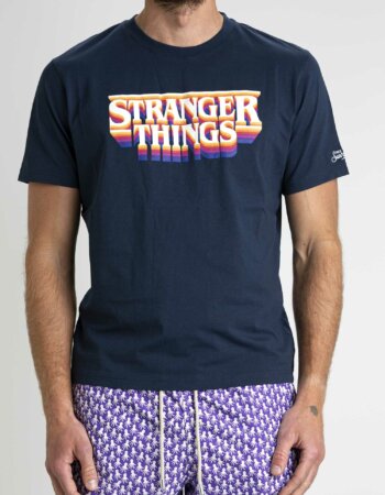MC2 SAINT BARTH-T-SHIRT STRANGER THINGS-MC2TSHM00106140D BLU