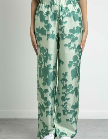 MAX MARA-PANTALONE FANTASIA-MXTENZONE VERDE