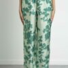 MAX MARA-PANTALONE FANTASIA-MXTENZONE VERDE