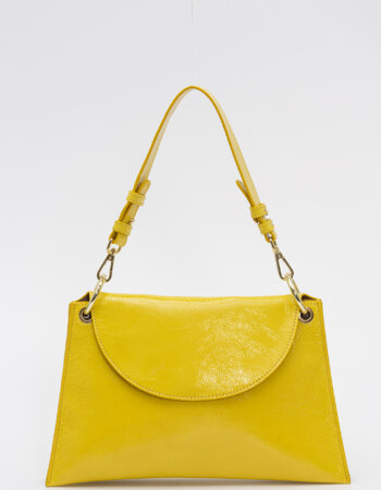 MY BEST BAG-BORSA IN PELLE A MANO-MY6151PARTY CANARINO