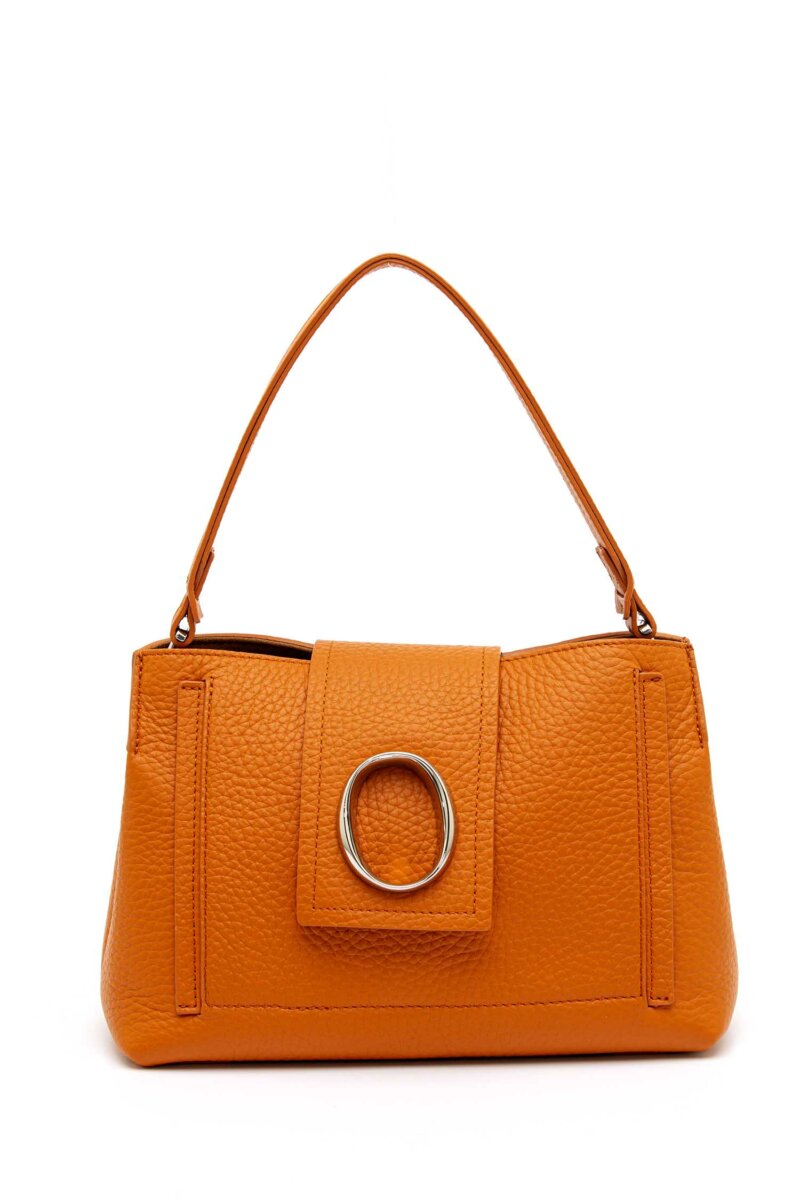 ORCIANI-BORSA IN PELLE - SOFT-ORBO2140SOFT NESPOLA TU