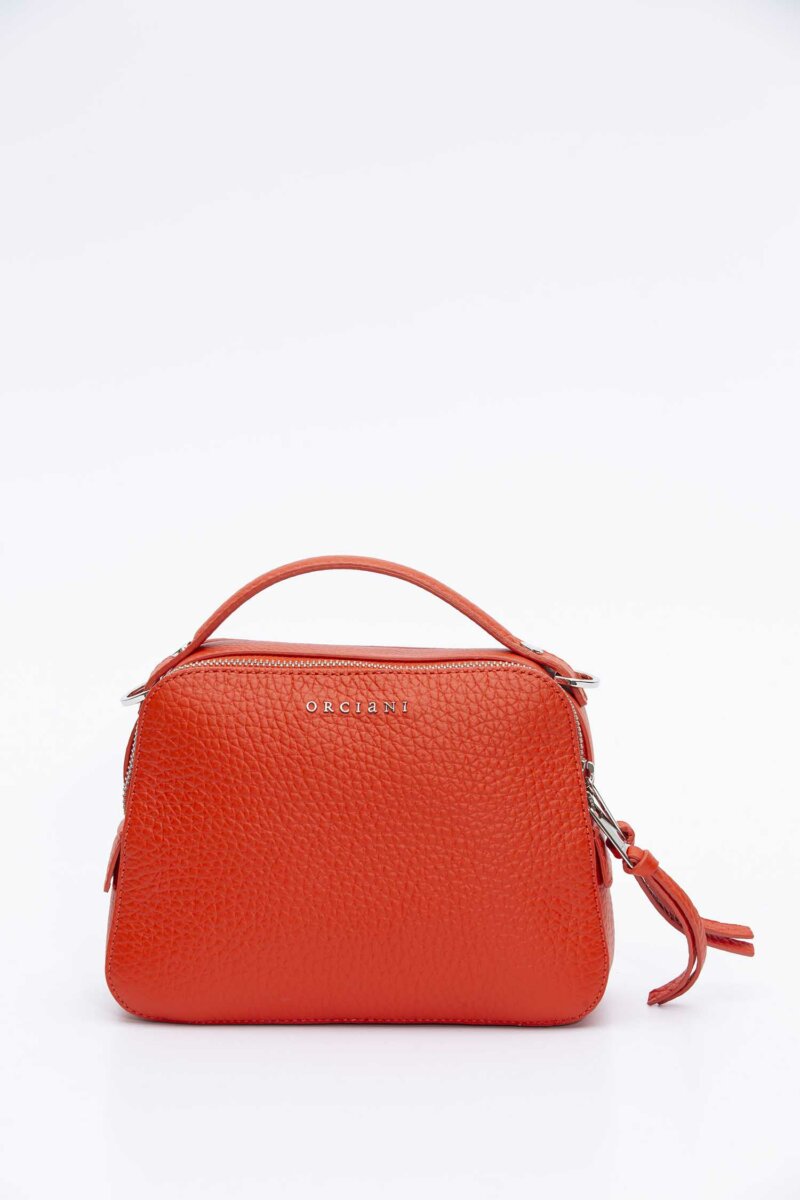 ORCIANI-BORSA IN PELLE SOFT-ORSD0147SOF PAPAVERO