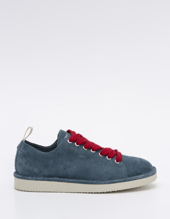 PANCHIC-SCARPA LACE-UP SUEDE BASIC-PANP01M01100552120 BLUE