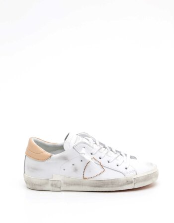 PHILIPPE MODEL-SCARPA PRSX VEAU BRODERIE_BLANC-PHPRLDVB29 BIANCO