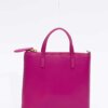 PINKO-MINI SHOPPER VITELLO SETA-PK102746A0F1 PINK