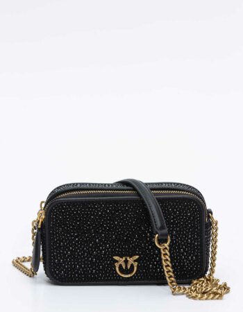 PINKO-CAMERA CASE CAMOSCIO-PK102810A0EH NERO