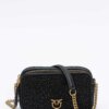 PINKO-CAMERA CASE CAMOSCIO-PK102810A0EH NERO