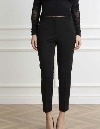 PINKO-PANTALONE PUNTO STOFFA-PKBELLLOP24 NERO