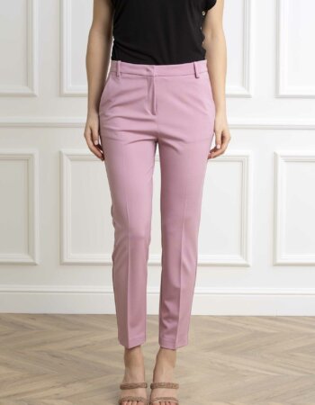 PINKO-PANTALONE PUNTO STOFFA-PKBELLLOP24 ORCHIDEA