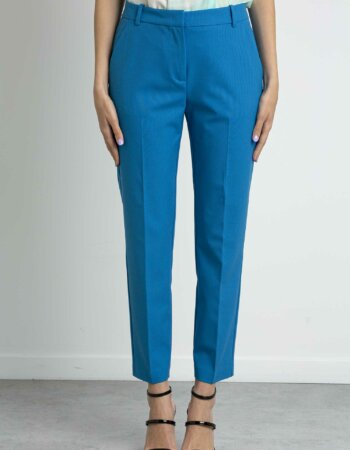 PINKO-PANTALONE POLY VISCOSA-PKBELLOA0HO BLU
