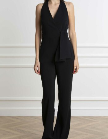 PINKO-TUTA CREPE STRETCH-PKEXTRADRY NERO