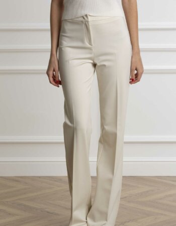 PINKO-PANTALONE PUNTO STOFFA-PKHULKAP24 ROSA