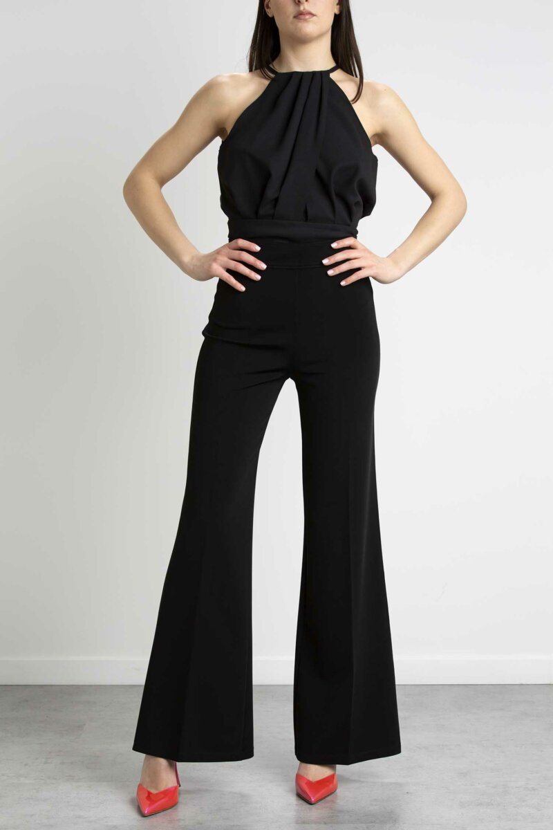 PINKO-PANTALONE NEOPRENE-PKPORFIRIA NERO