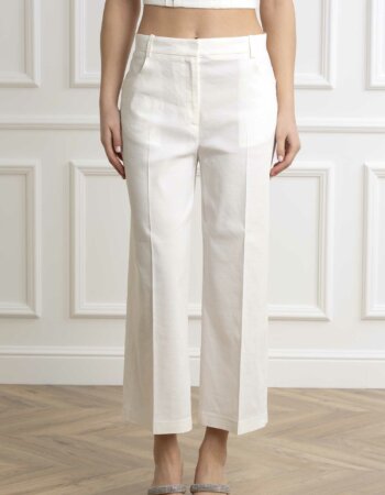 PINKO-PANTALONE LINO STRETCH-PKPROTESILAO SETA
