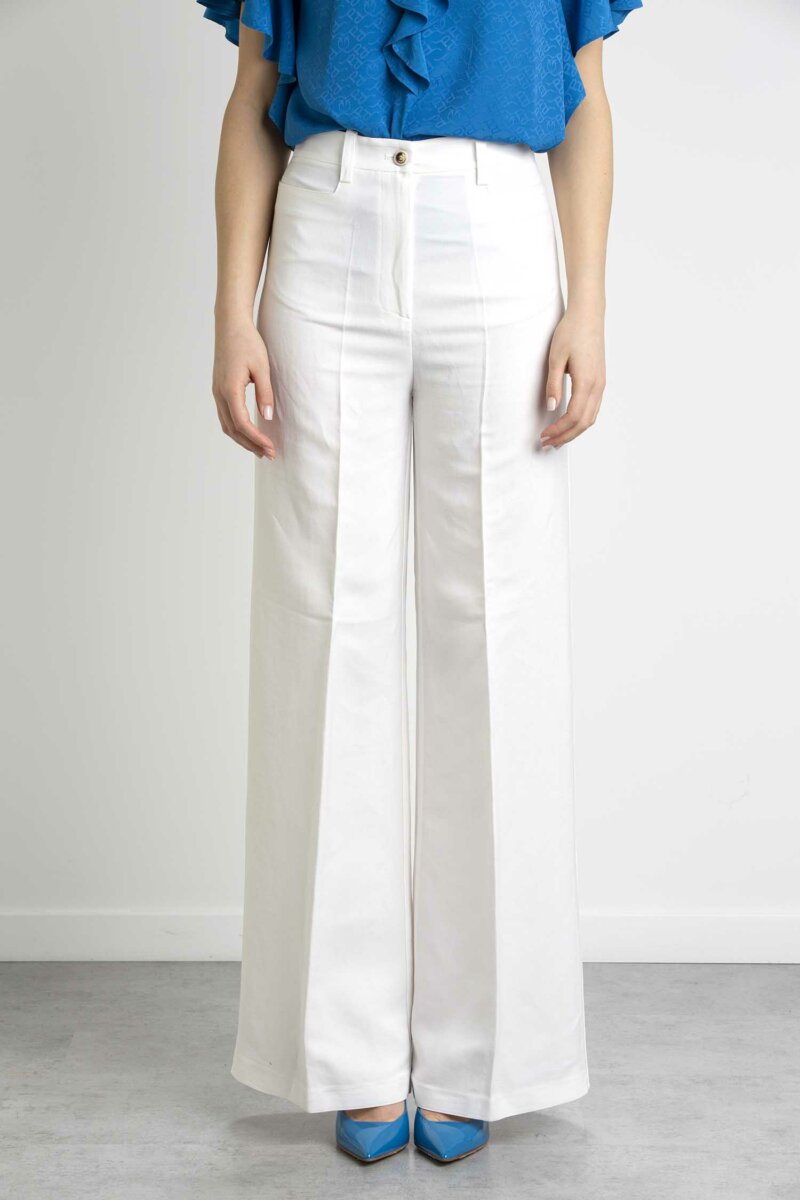 PINKO-PANTALONE VISCOSA-PKPURITANO SETA 44