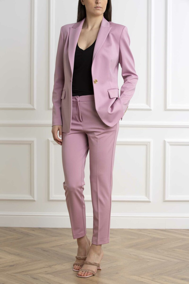 PINKO-GIACCA PUNTO STOFFA-PKSIGNUMP24 ORCHIDEA