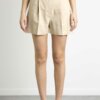 PINKO-SHORT LINO STRETCH-PKSORRIDENTE BEIGE