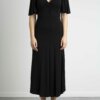 PATRIZIA PEPE-ABITO MIDI-PP2A2573J013 NERO
