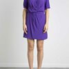 PATRIZIA PEPE-ABITO CAMICIA-PP2A2576A8I1 VIOLA