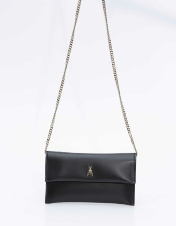 PATRIZIA PEPE-BORSA-PP2B0050L011 BLACK