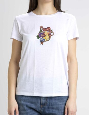 PATRIZIA PEPE-T-SHIRT-PP2M4317J127 PINUP